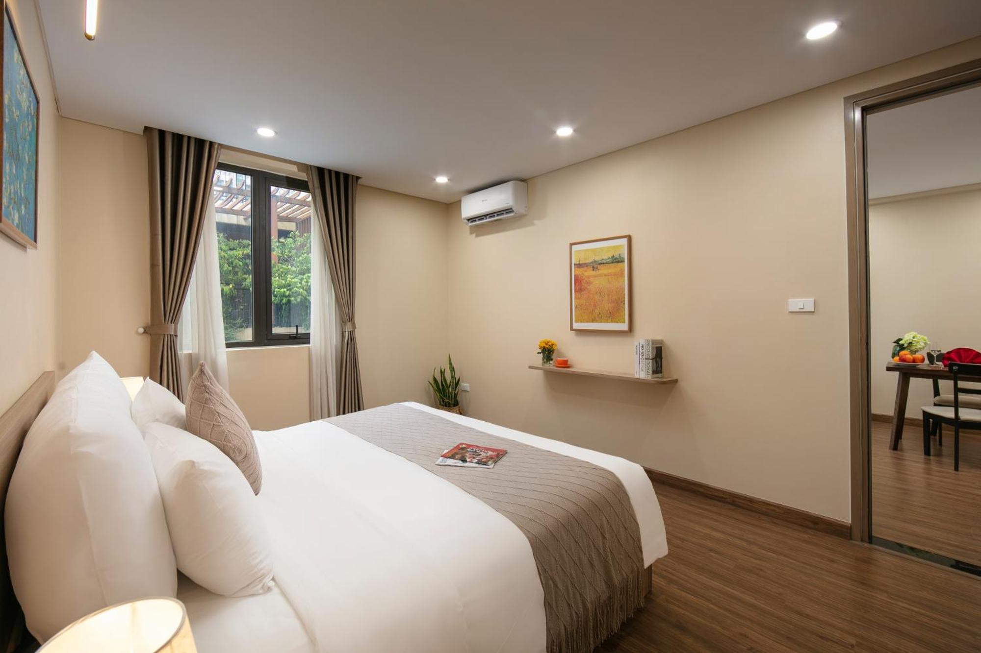 Hb Serviced Apartment - Lac Long Quan Hanoi Exterior photo