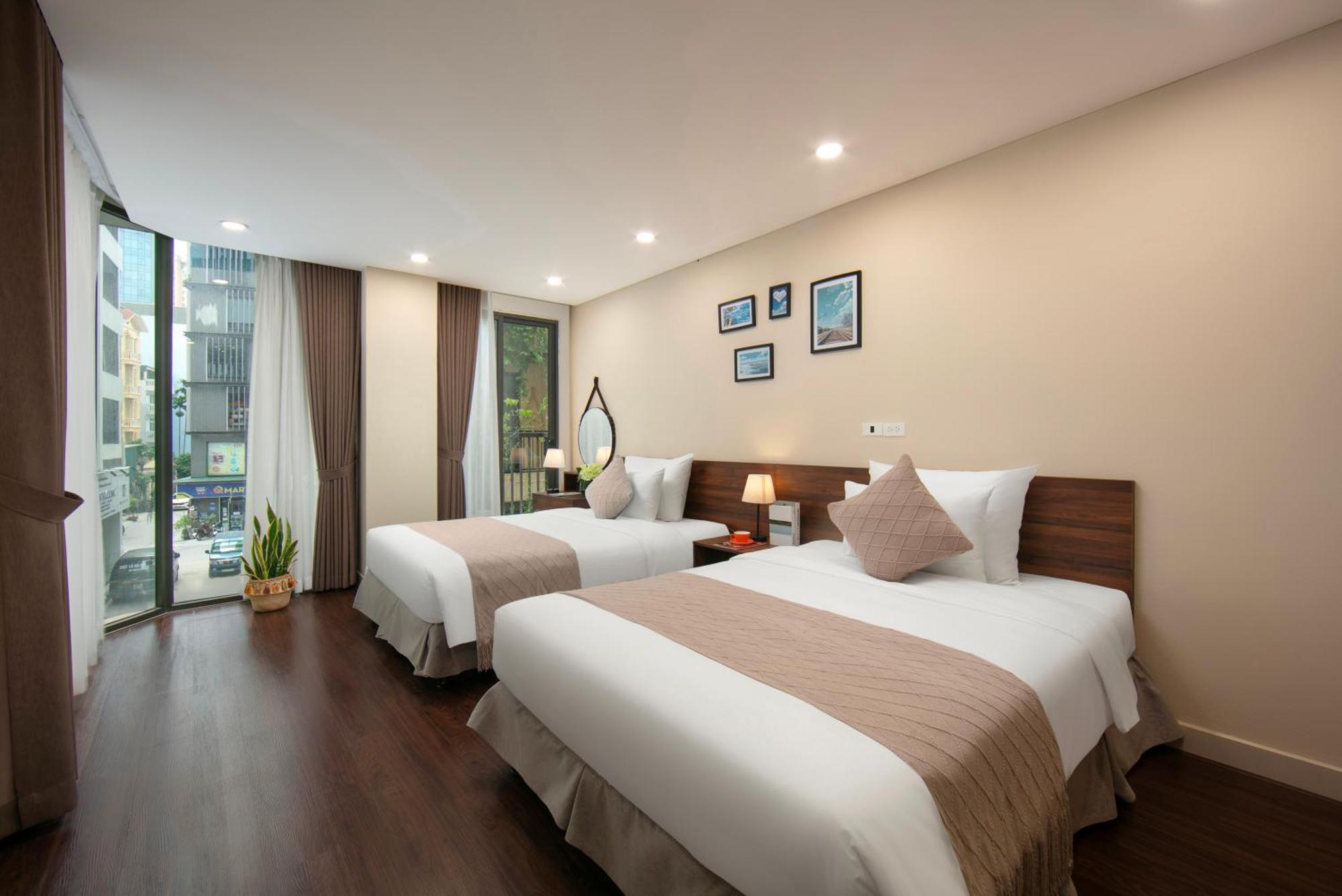 Hb Serviced Apartment - Lac Long Quan Hanoi Exterior photo