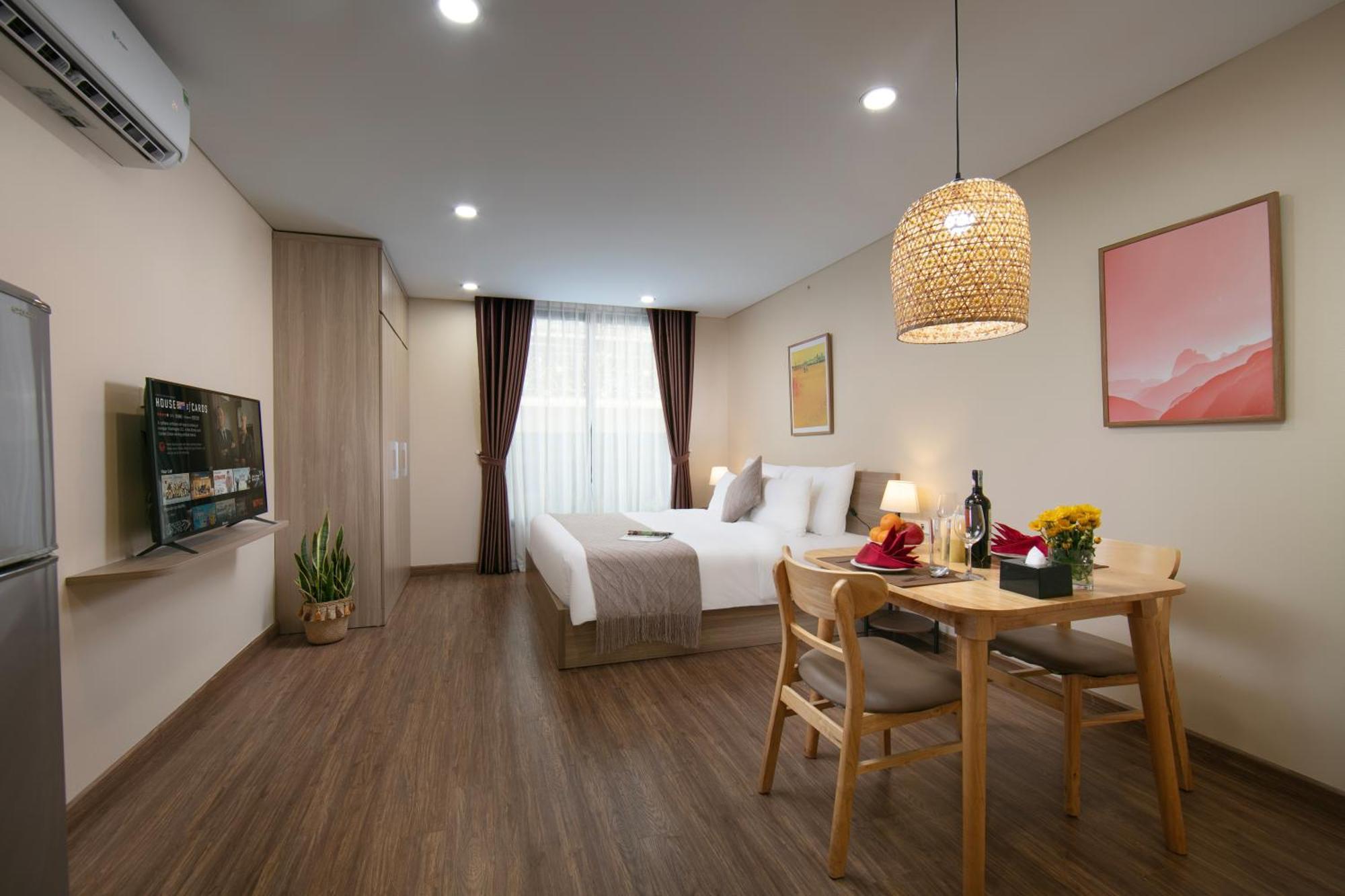 Hb Serviced Apartment - Lac Long Quan Hanoi Exterior photo