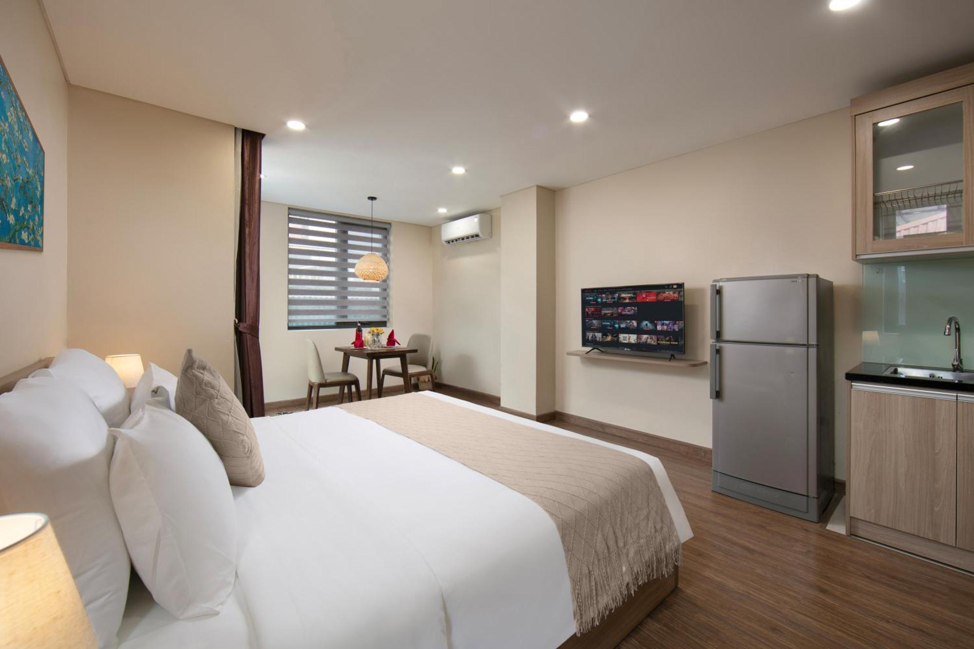 Hb Serviced Apartment - Lac Long Quan Hanoi Exterior photo