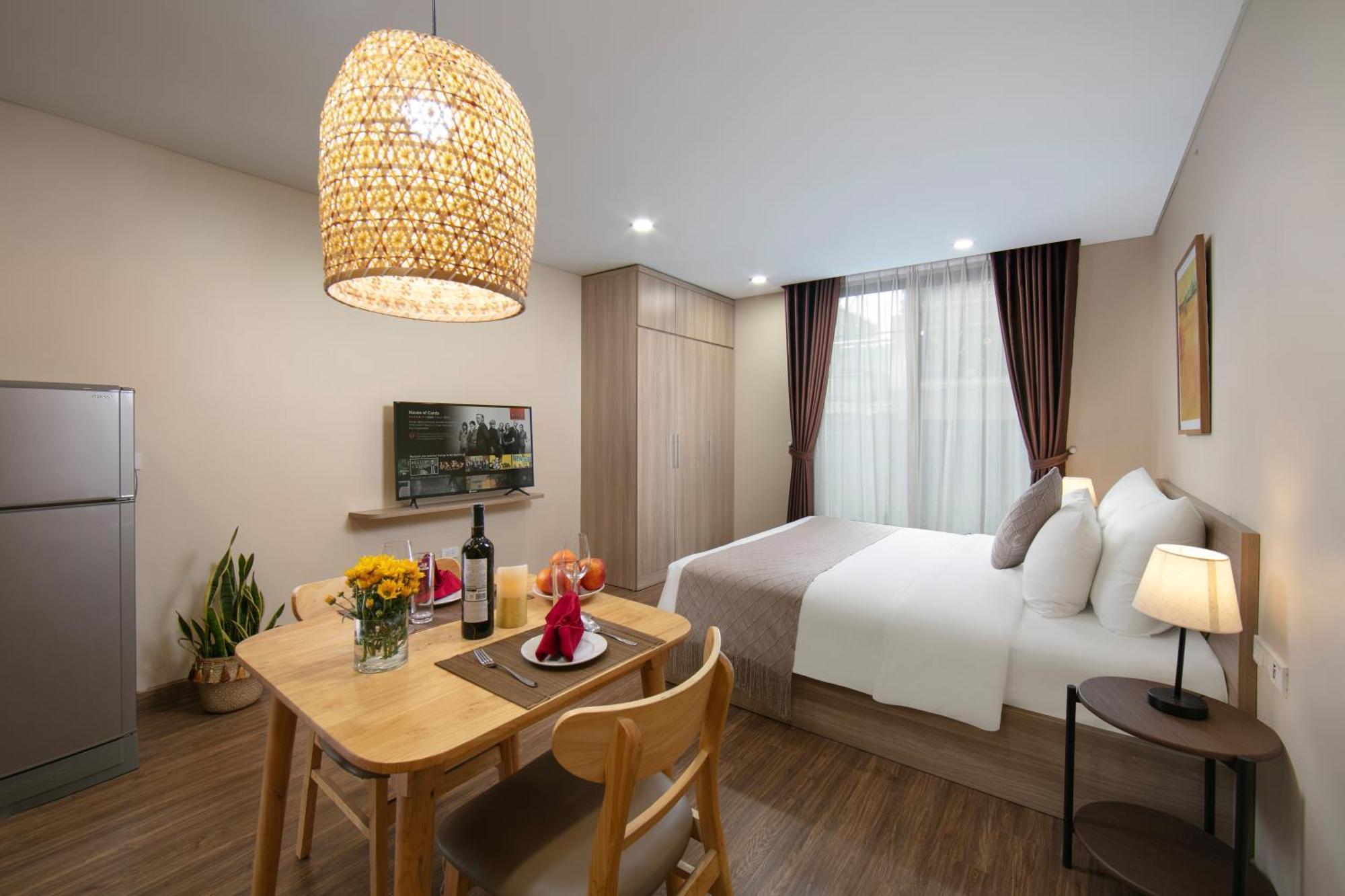 Hb Serviced Apartment - Lac Long Quan Hanoi Exterior photo